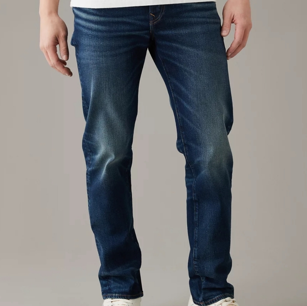 American Eagle AE NEXT LEVEL Flex Slim Straight Jeans 32×34